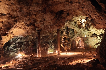 Image showing The legendary dragon cave in Krakow