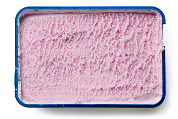 Image showing blackcurrant ice cream