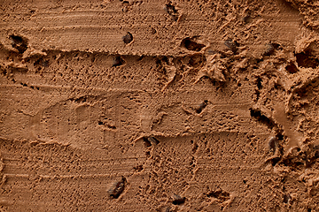 Image showing chocolate ice cream texture