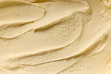 Image showing homemade vanilla and banana ice cream