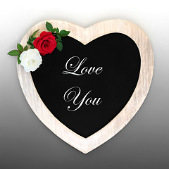 Image showing Love You Valentines Day Composition 