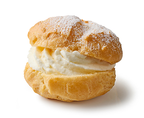 Image showing freshly baked cream puff