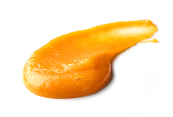 Image showing vegetable puree on white background