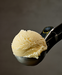 Image showing vanilla ice cream