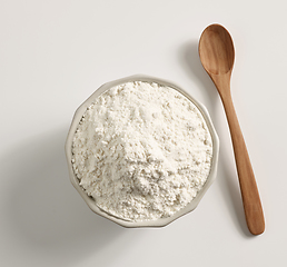 Image showing bowl of flour