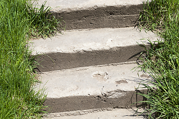 Image showing concrete stairs