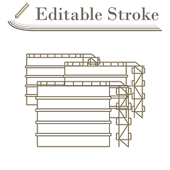 Image showing Oil Tank Storage Icon