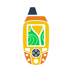 Image showing Portable GPS Device Icon