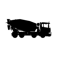 Image showing Truck Silhouette