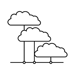 Image showing Cloud Network Icon