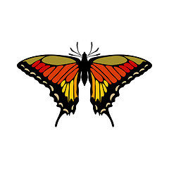 Image showing Butterfly Icon