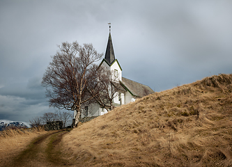 Image showing church in the countryside