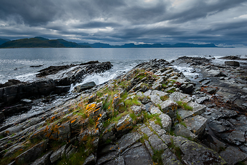 Image showing rocks by the ocean