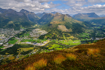 Image showing landscape with mountains