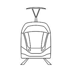 Image showing Tram Icon