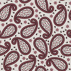 Image showing Oriental Cucumbers Seamless Pattern