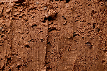 Image showing chocolate ice cream texture