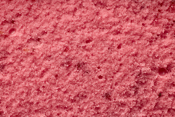 Image showing raspberry sorbet texture