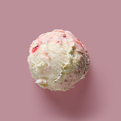 Image showing ice cream ball 