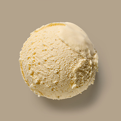 Image showing vanilla ice cream