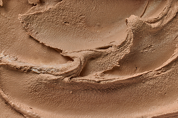 Image showing chocolate ice cream