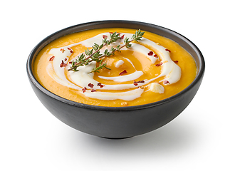 Image showing vegetable cream soup