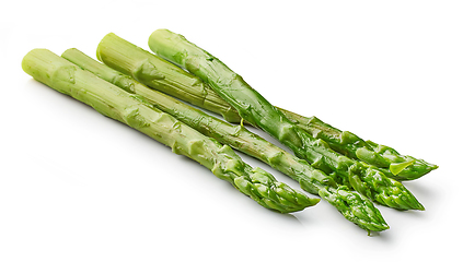 Image showing freshly boiled asparagus