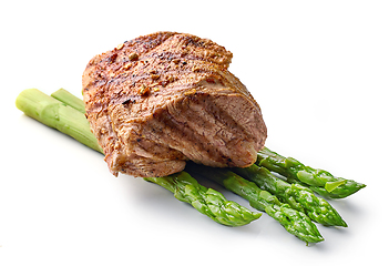 Image showing grilled pork fillet steak