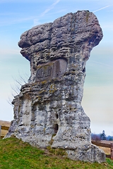 Image showing Rock formation Devil's Rock in Poland