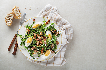 Image showing Dandelion salad