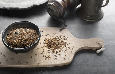 Image showing Cumin seeds