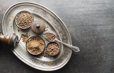 Image showing Coriander seeds