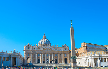 Image showing St. Peter basilica Vatican, Rome