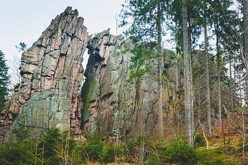 Image showing Rock gate in Poland