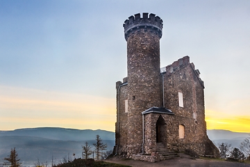 Image showing Castle at mountains in Poland