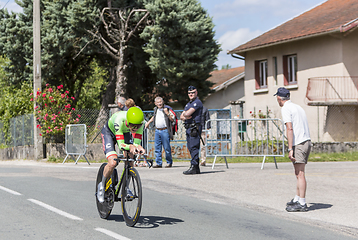 Image showing The Cyclist Simon Clarke - Criterium du Dauphine 2017