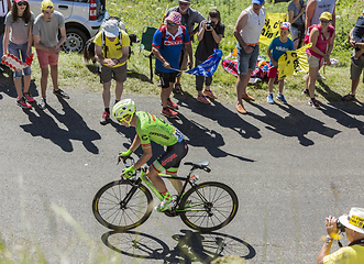 Image showing  The Cyclist Tom Jelte Slagter - Tour de France 2016