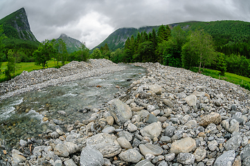 Image showing river and stones