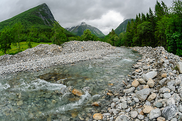 Image showing river and stones