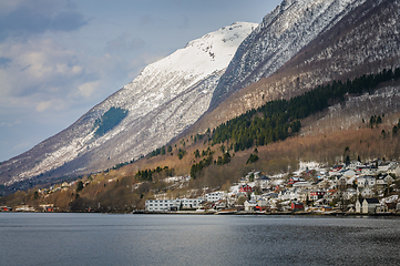 Image showing Winter my the sea