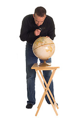 Image showing Looking At The Earth