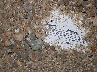 Image showing music