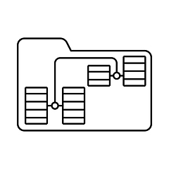 Image showing Folder Network Icon