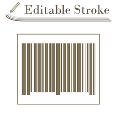 Image showing Bar Code Icon