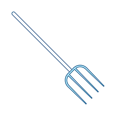 Image showing Pitchfork Icon