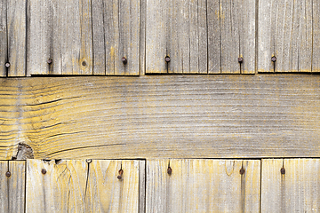 Image showing part of the old wooden wall