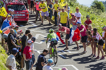 Image showing  The Cyclist Tom Jelte Slagter - Tour de France 2016