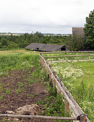 Image showing fence farm