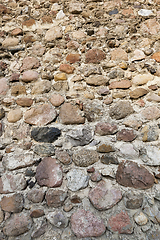 Image showing old wall of stones