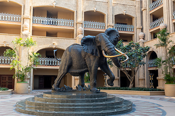 Image showing elephant in Sun City, Lost City in South Africa